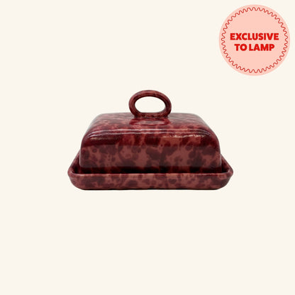Splatterware Butter Dish LAMP LDN
