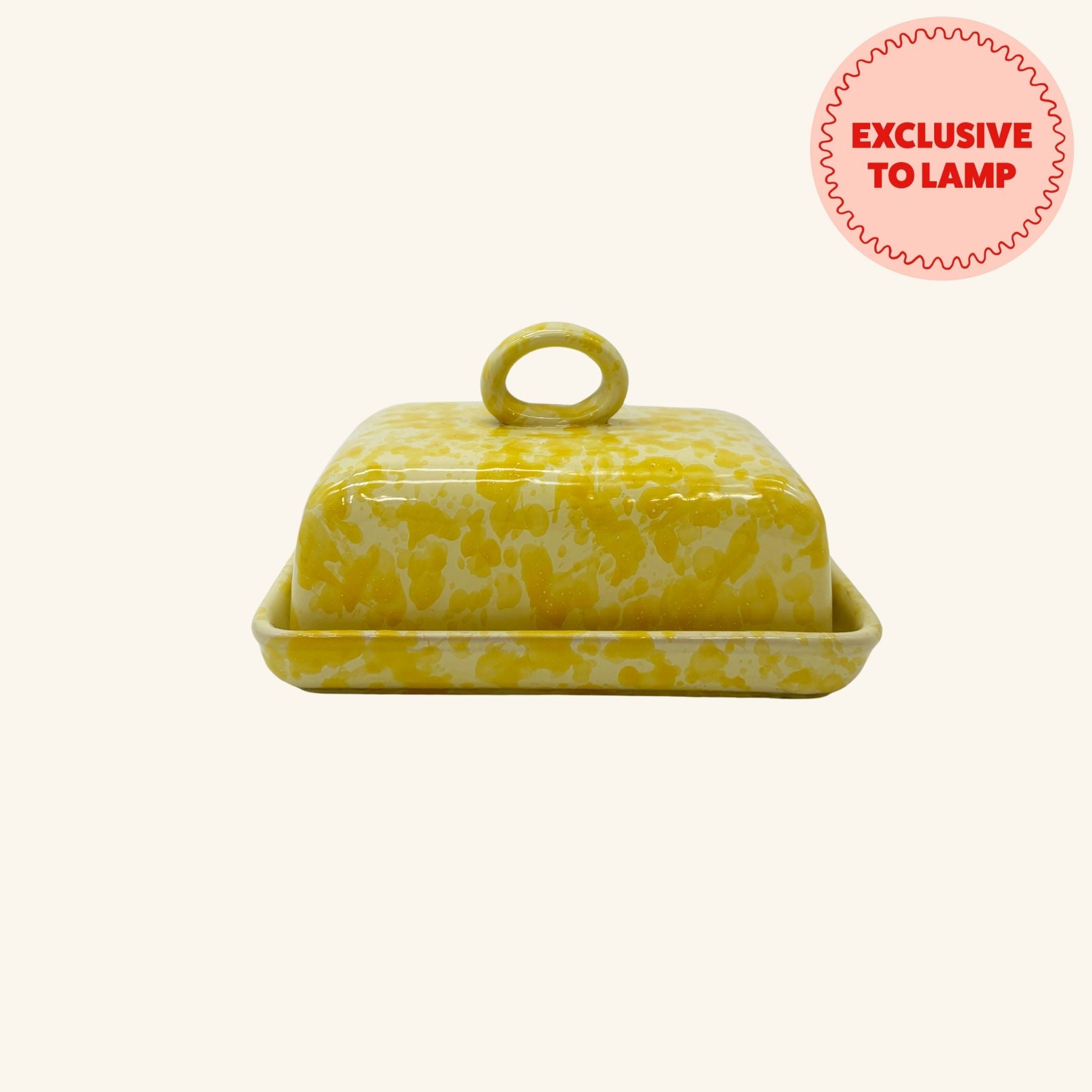 Splatterware Butter Dish LAMP LDN