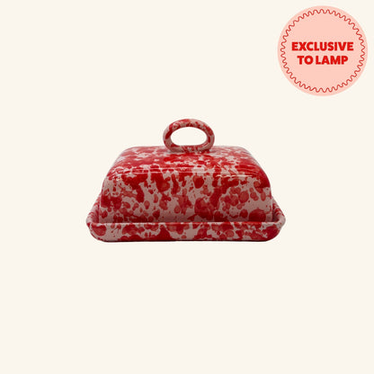 Splatterware Butter Dish LAMP LDN