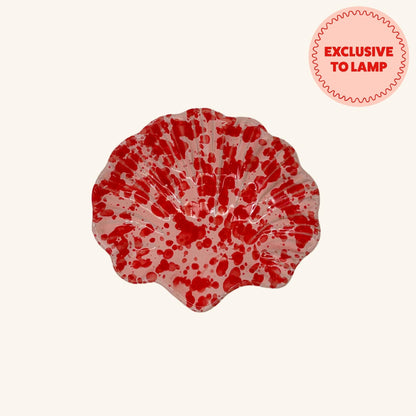 Splatterware Shell Dish LAMP LDN