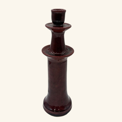 Tall Ceramic Candlestick