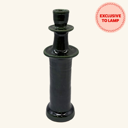 Tall Ceramic Candlestick