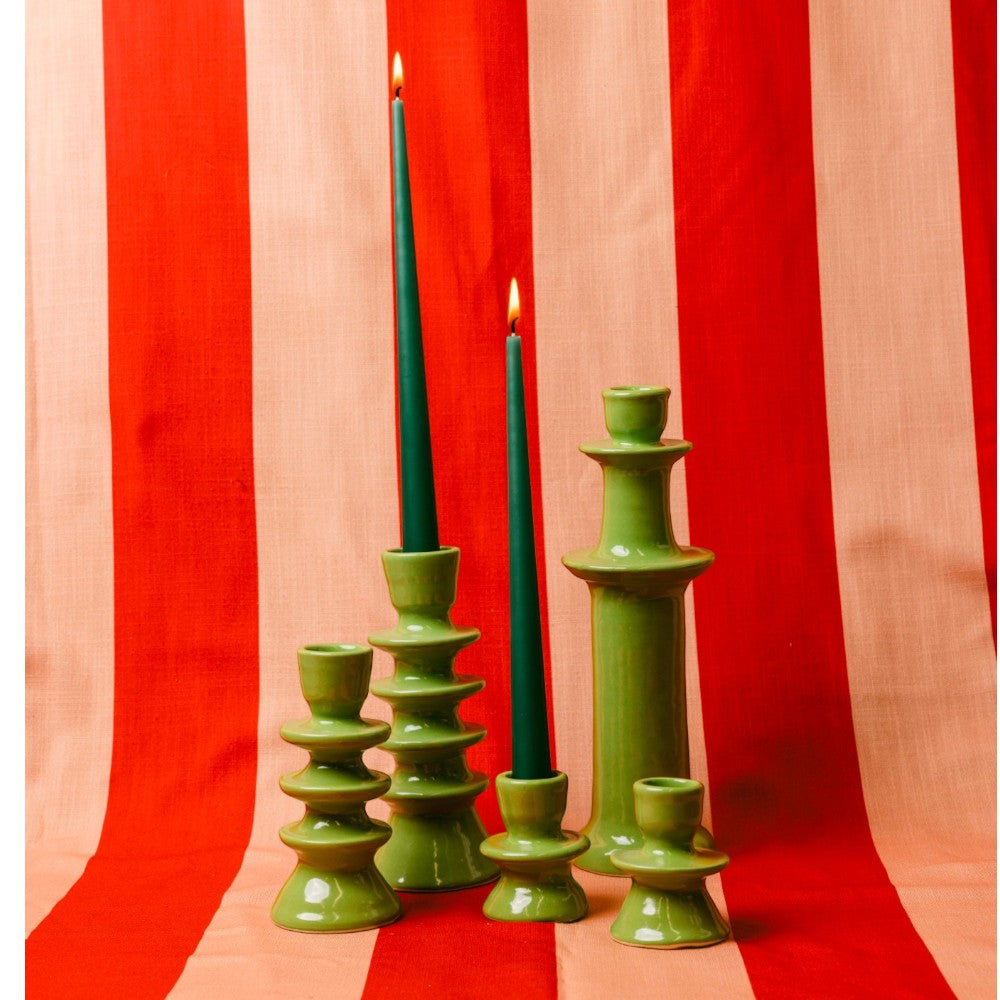 Tall Ceramic Candlestick