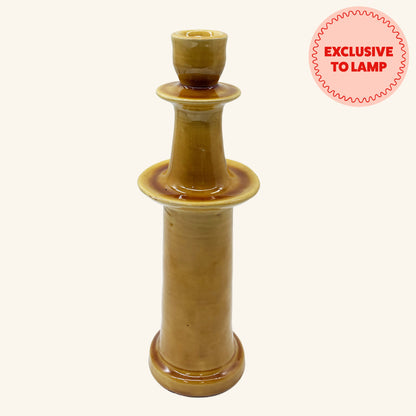 Tall Ceramic Candlestick