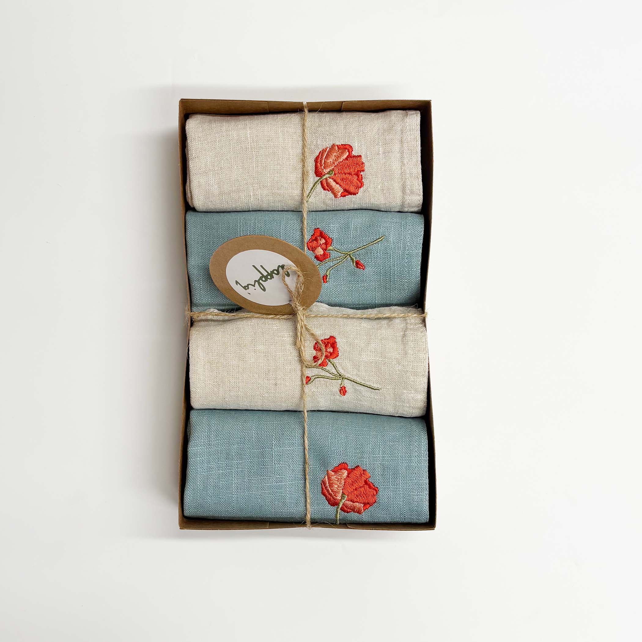 Geranium Napkins Set of 4