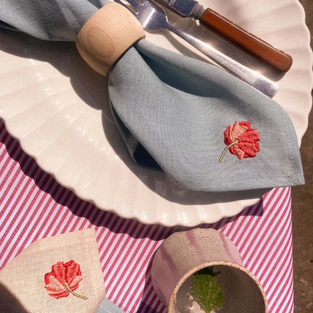 Geranium Napkins Set of 4
