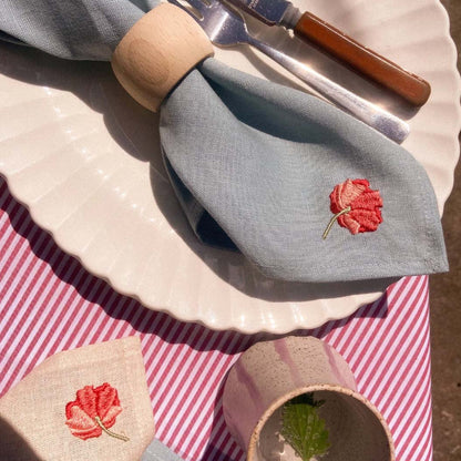 Geranium Napkins Set of 4