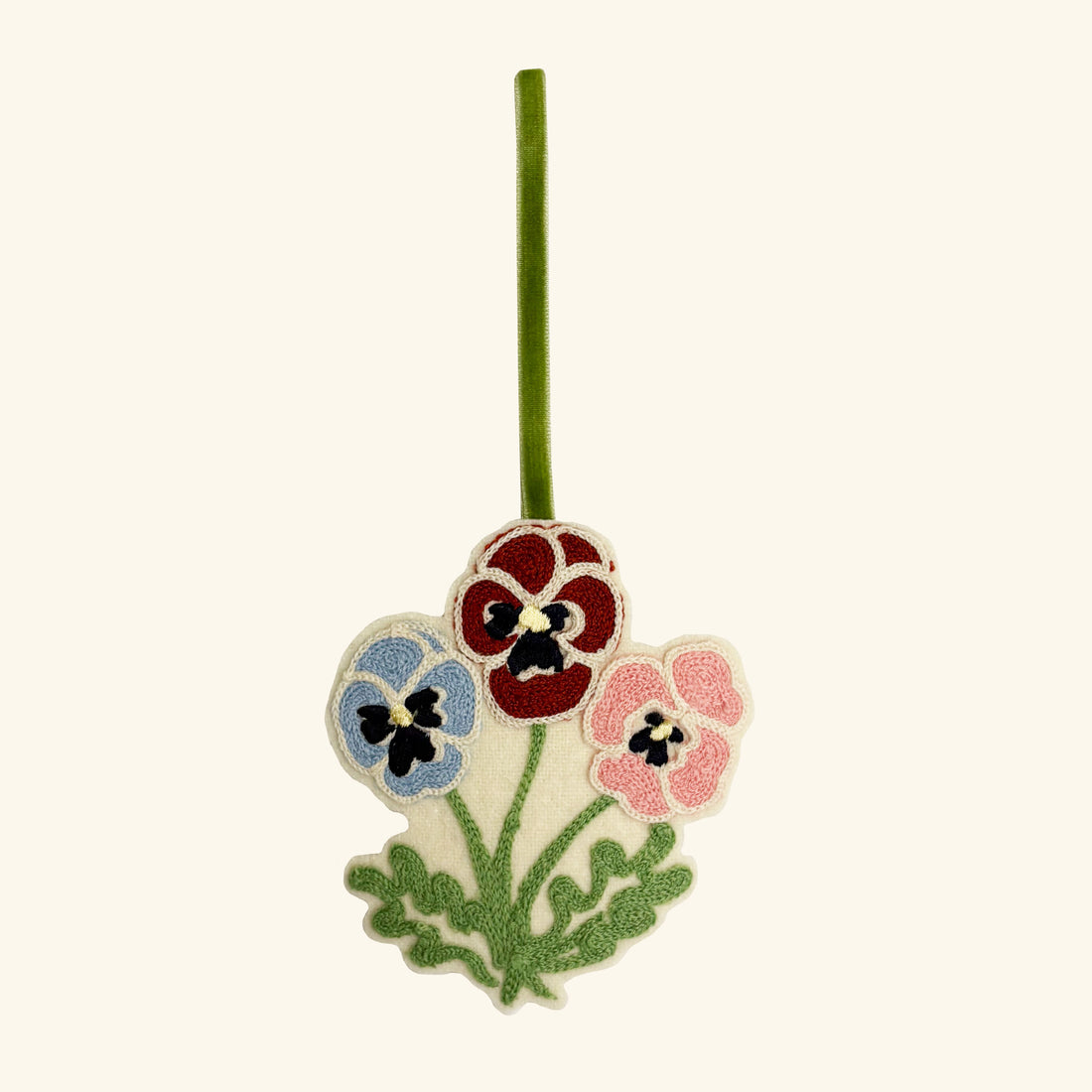 Winter Pansy Decoration