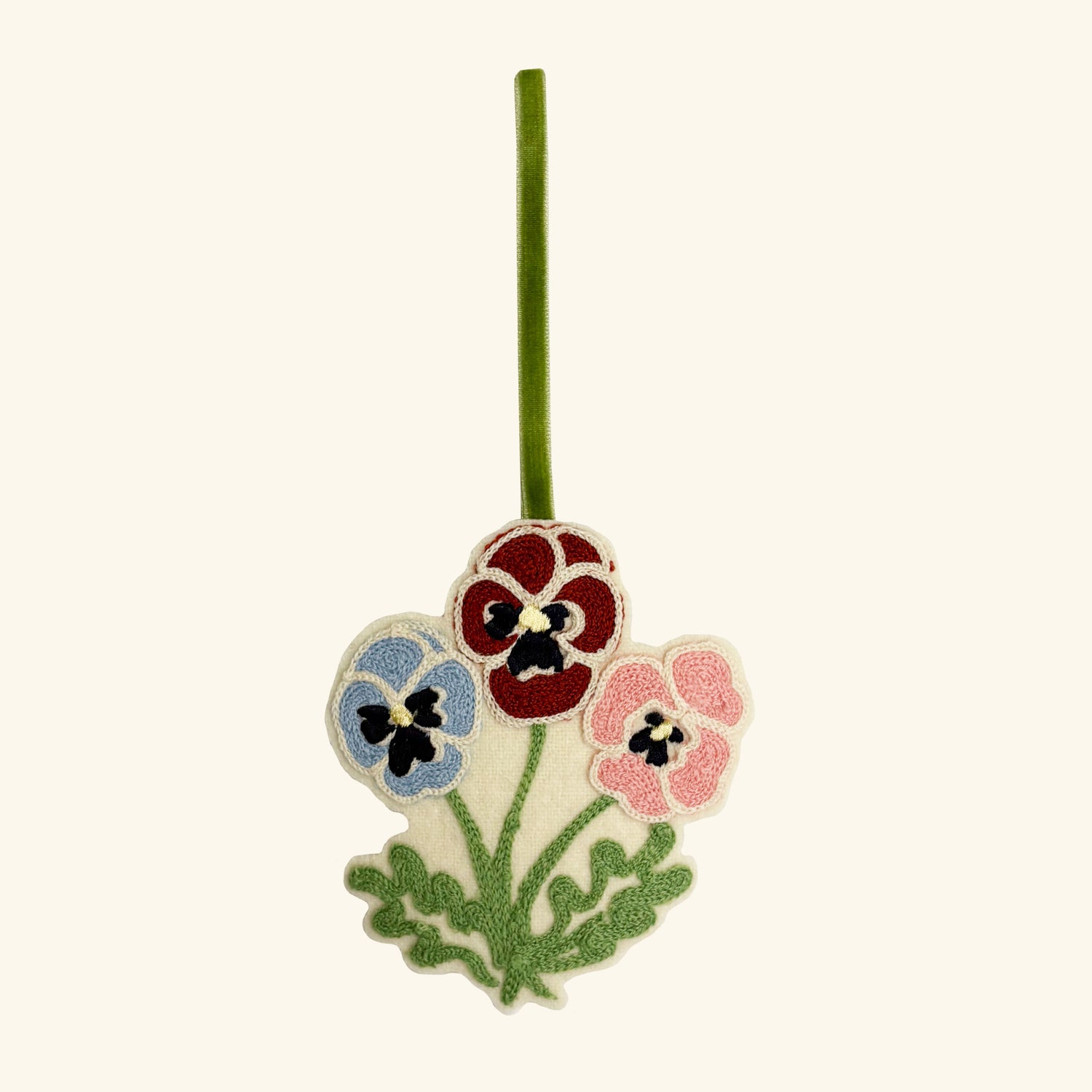 Winter Pansy Decoration