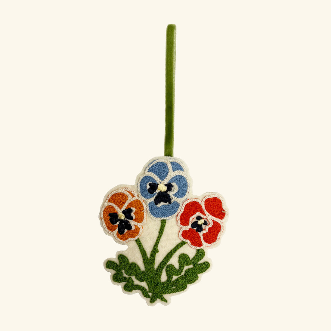 Winter Pansy Decoration