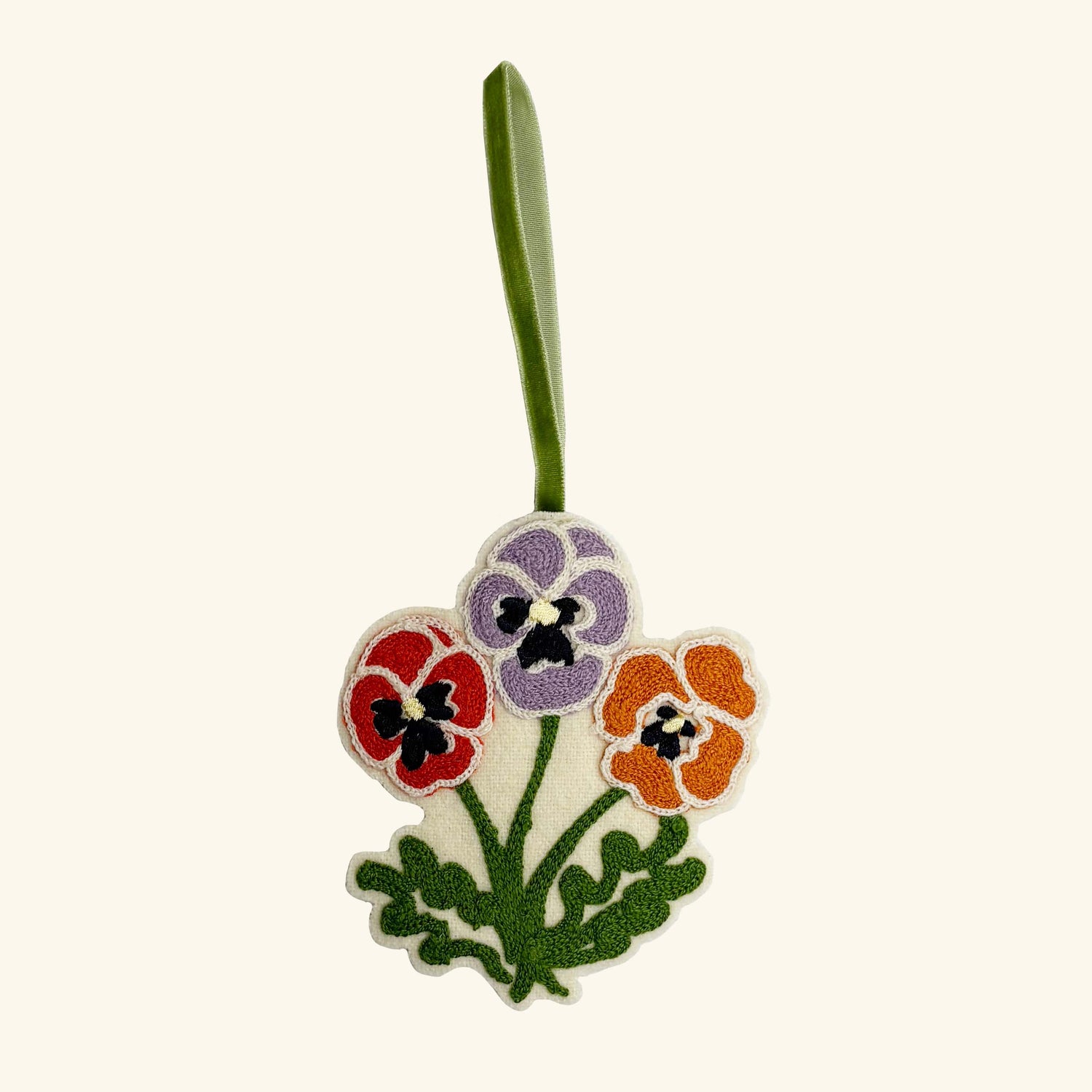 Winter Pansy Decoration