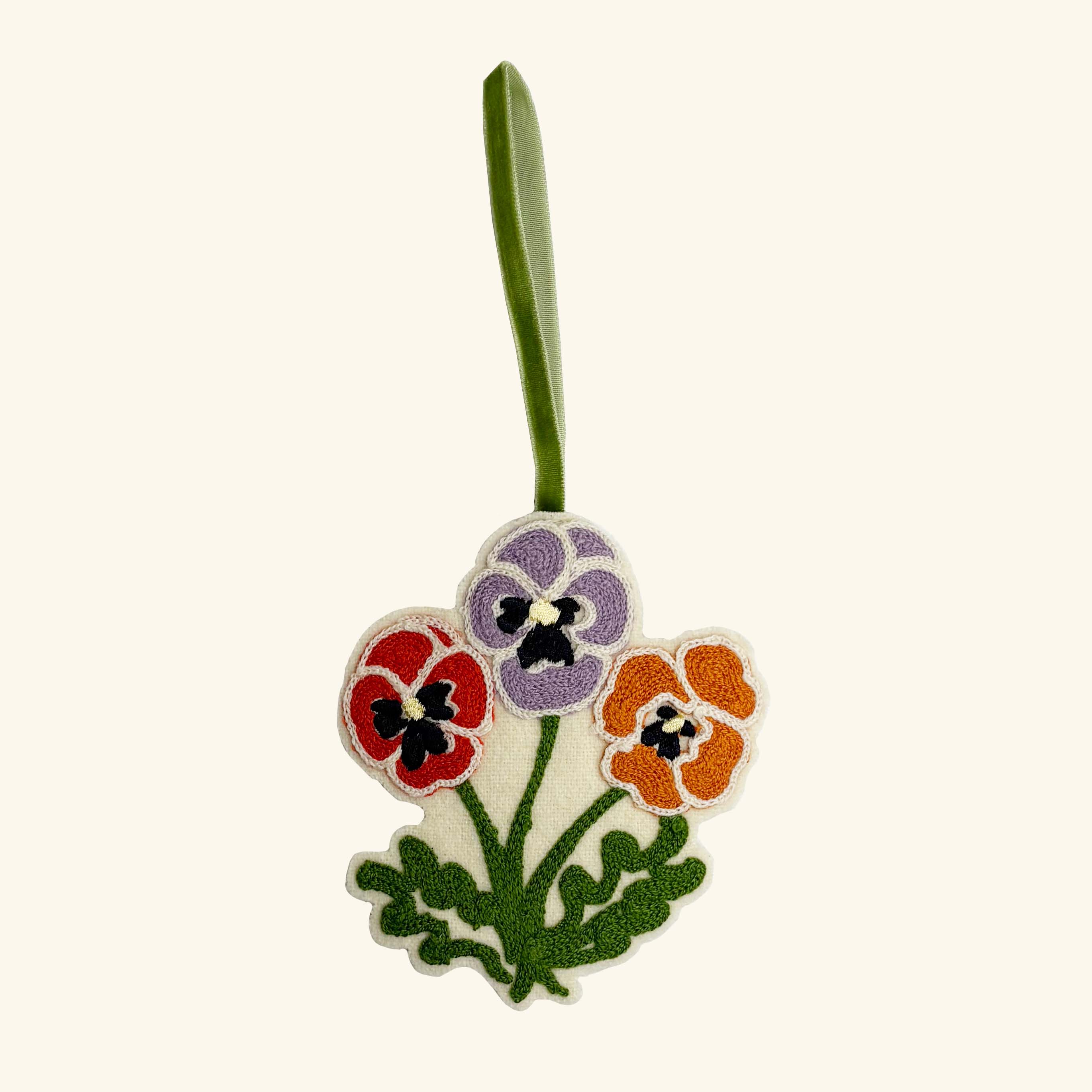 Winter Pansy Decoration