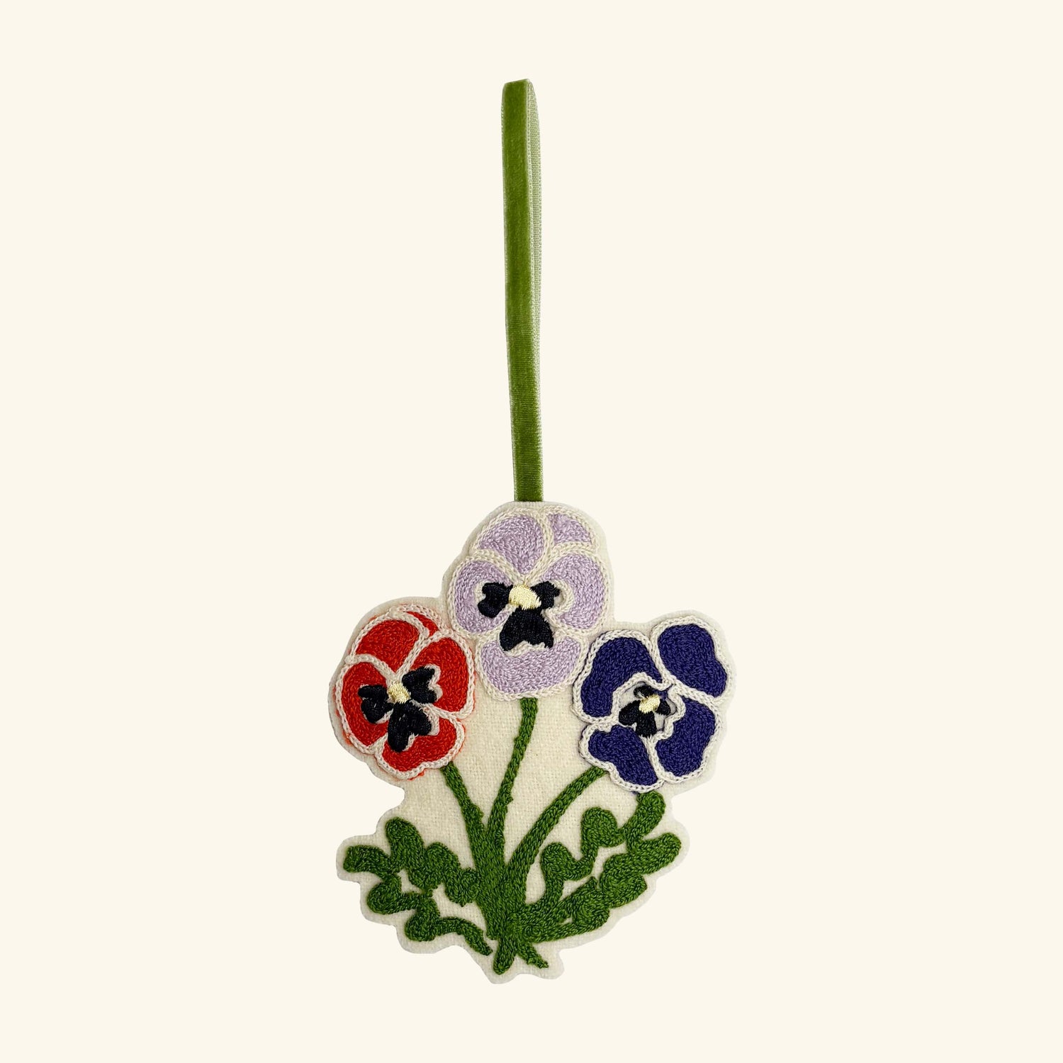 Winter Pansy Decoration