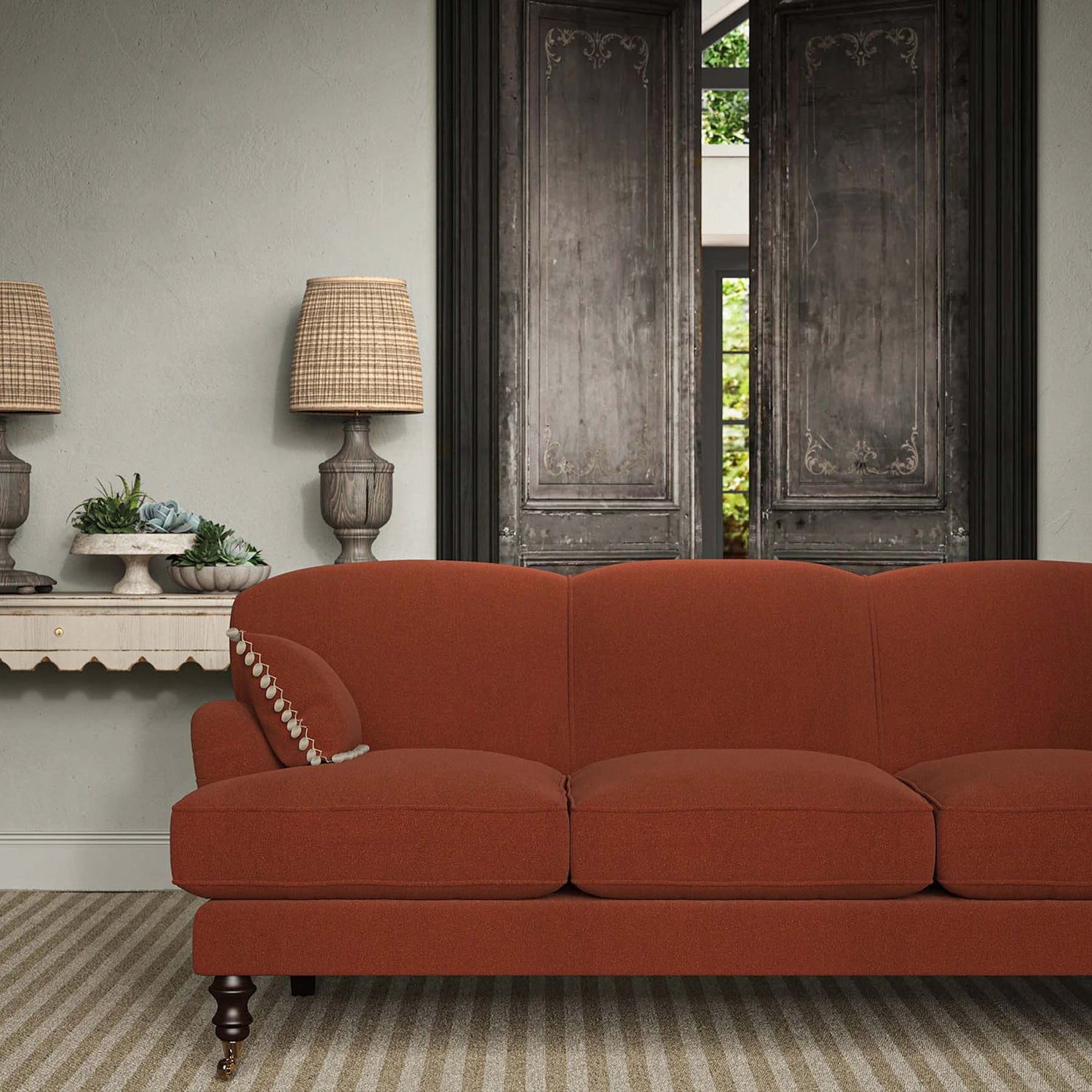 Romney Wool Fabric