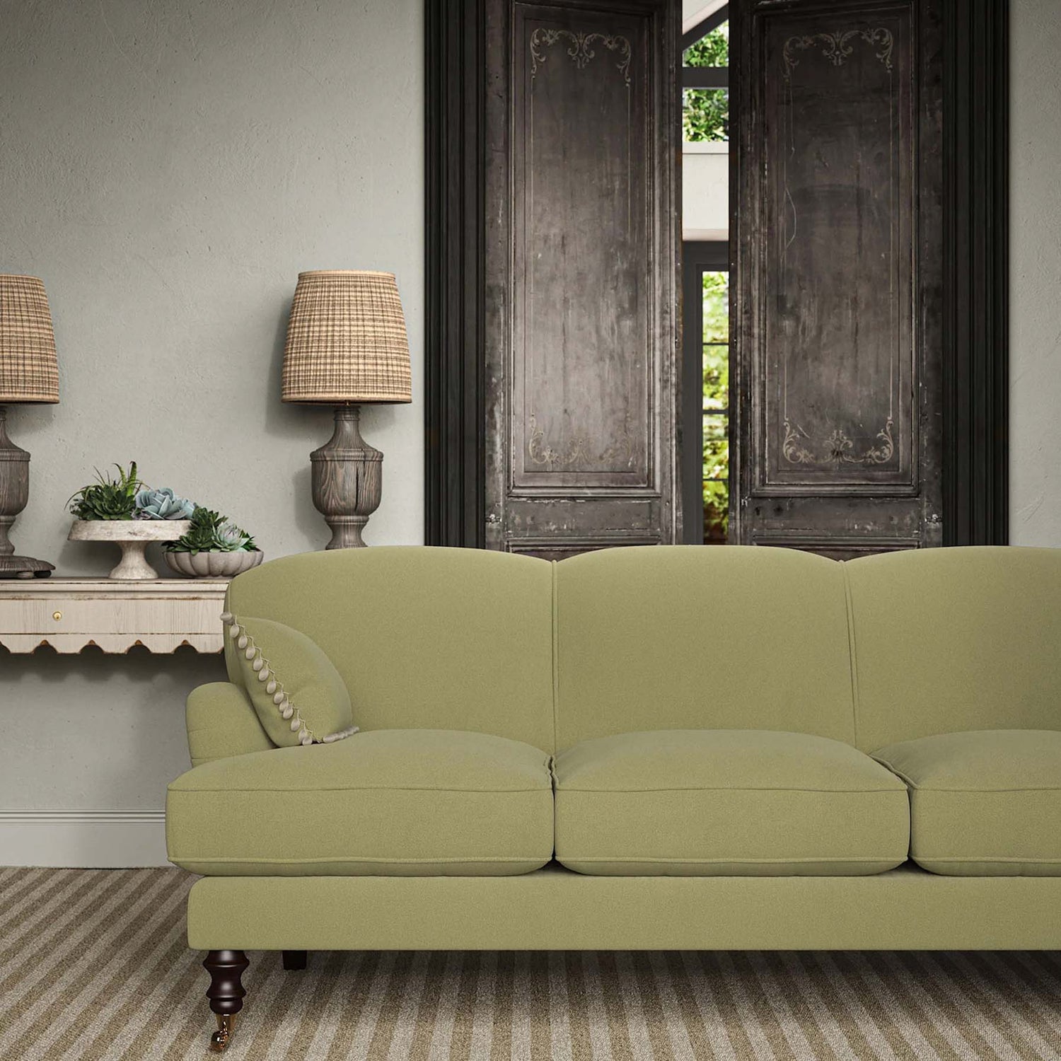 Romney Wool Fabric