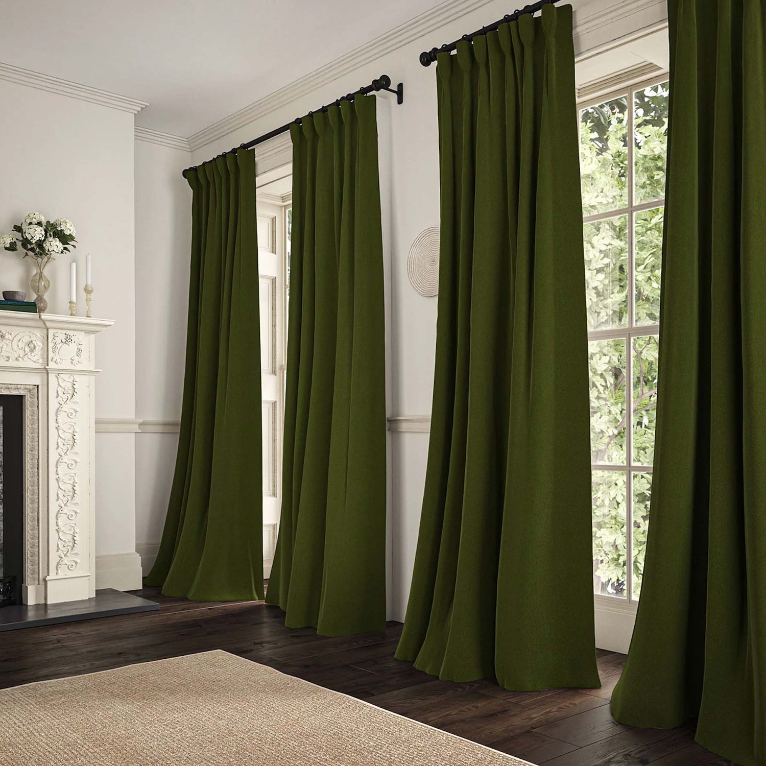 Romney Wool Fabric