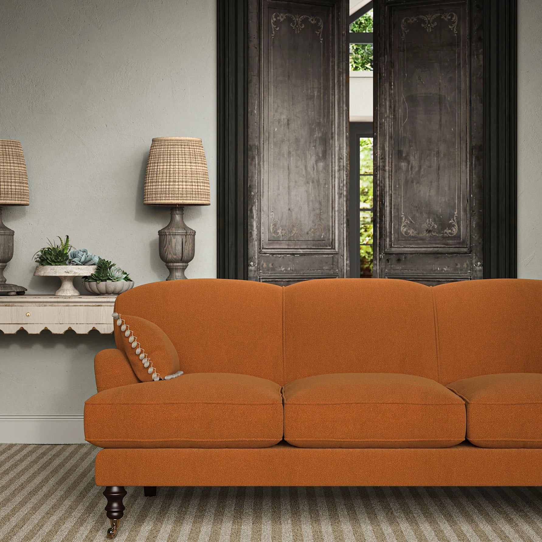 Romney Wool Fabric