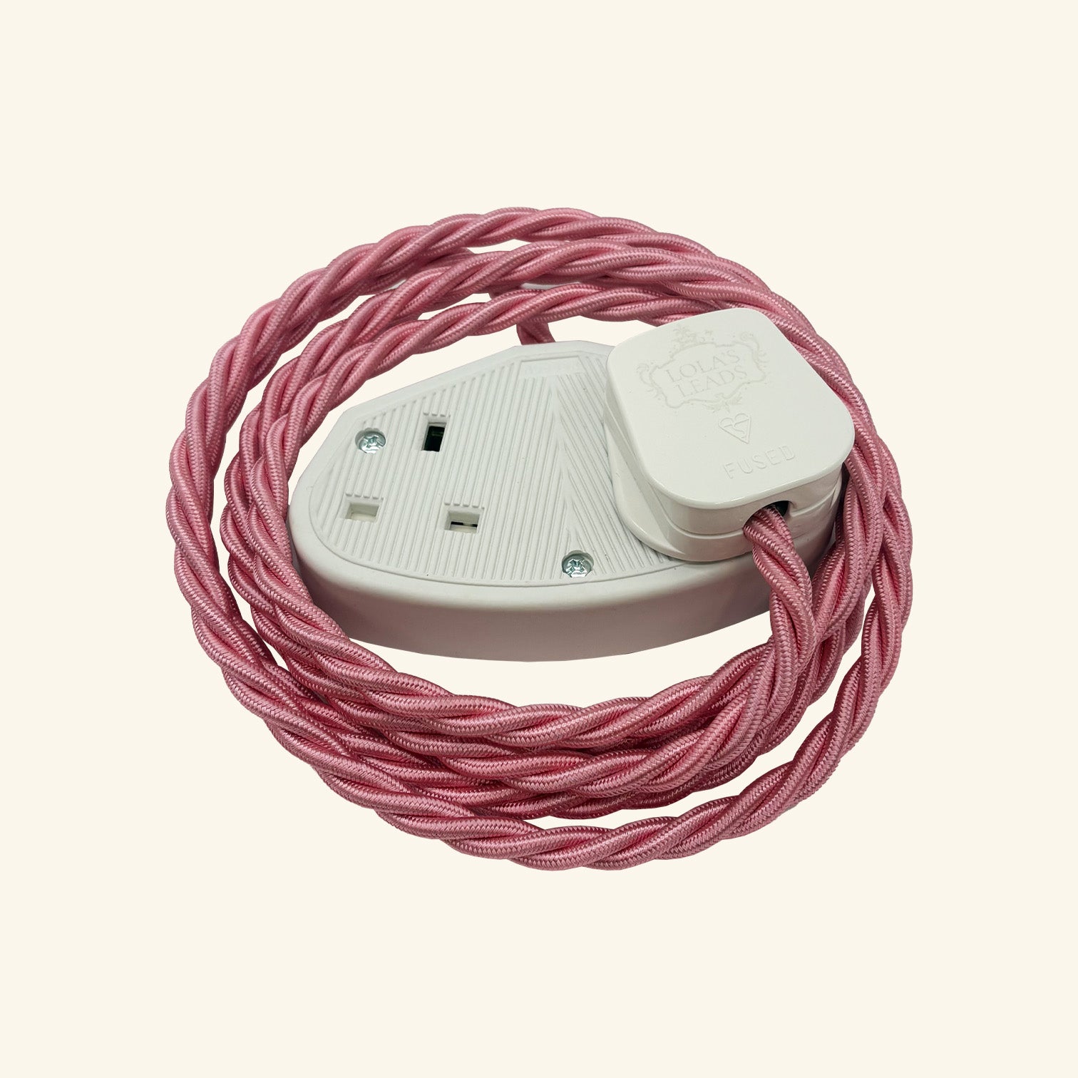 2m Fabric Extension Cable Lola’s Leads