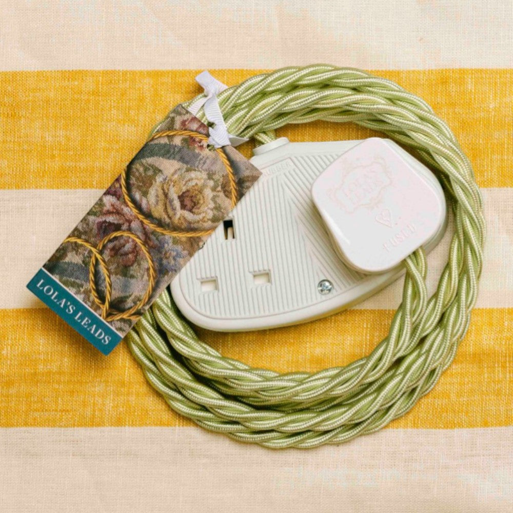 2m Fabric Extension Cable Lola’s Leads