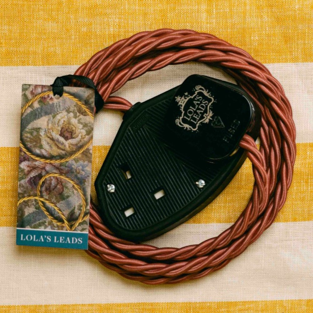 2m Fabric Extension Cable Lola’s Leads