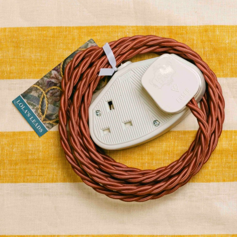 2m Fabric Extension Cable Lola’s Leads
