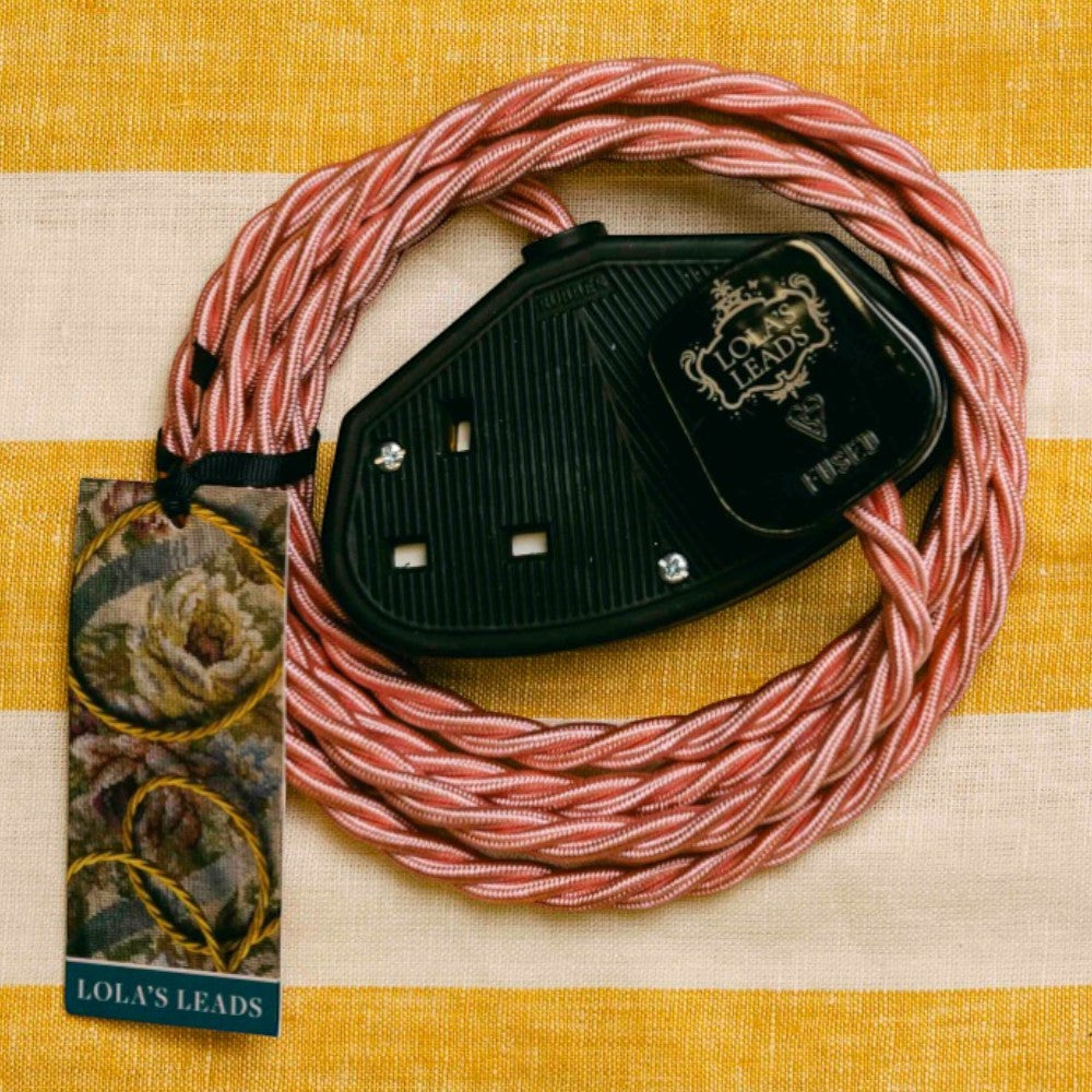 2m Fabric Extension Cable Lola’s Leads