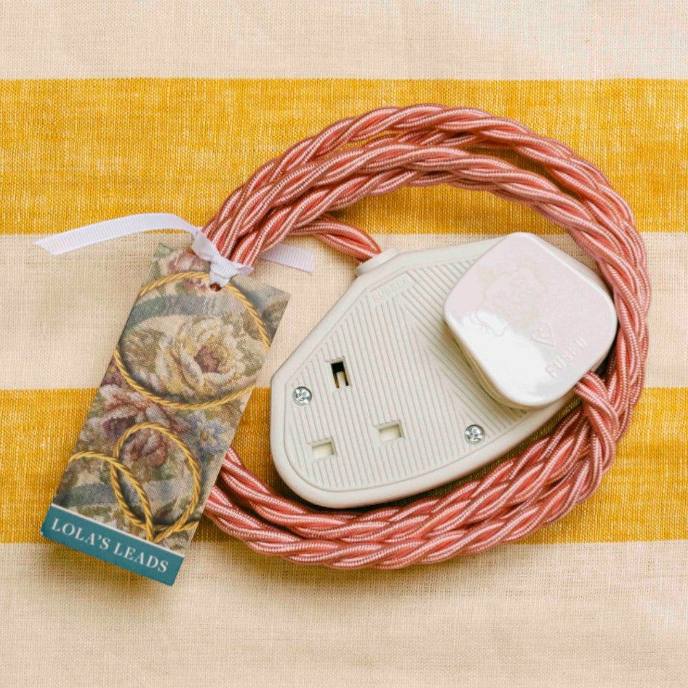 2m Fabric Extension Cable Lola’s Leads