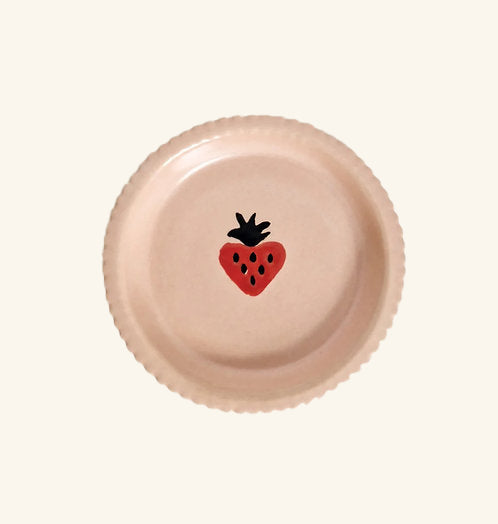 Strawberry Mousse Plate