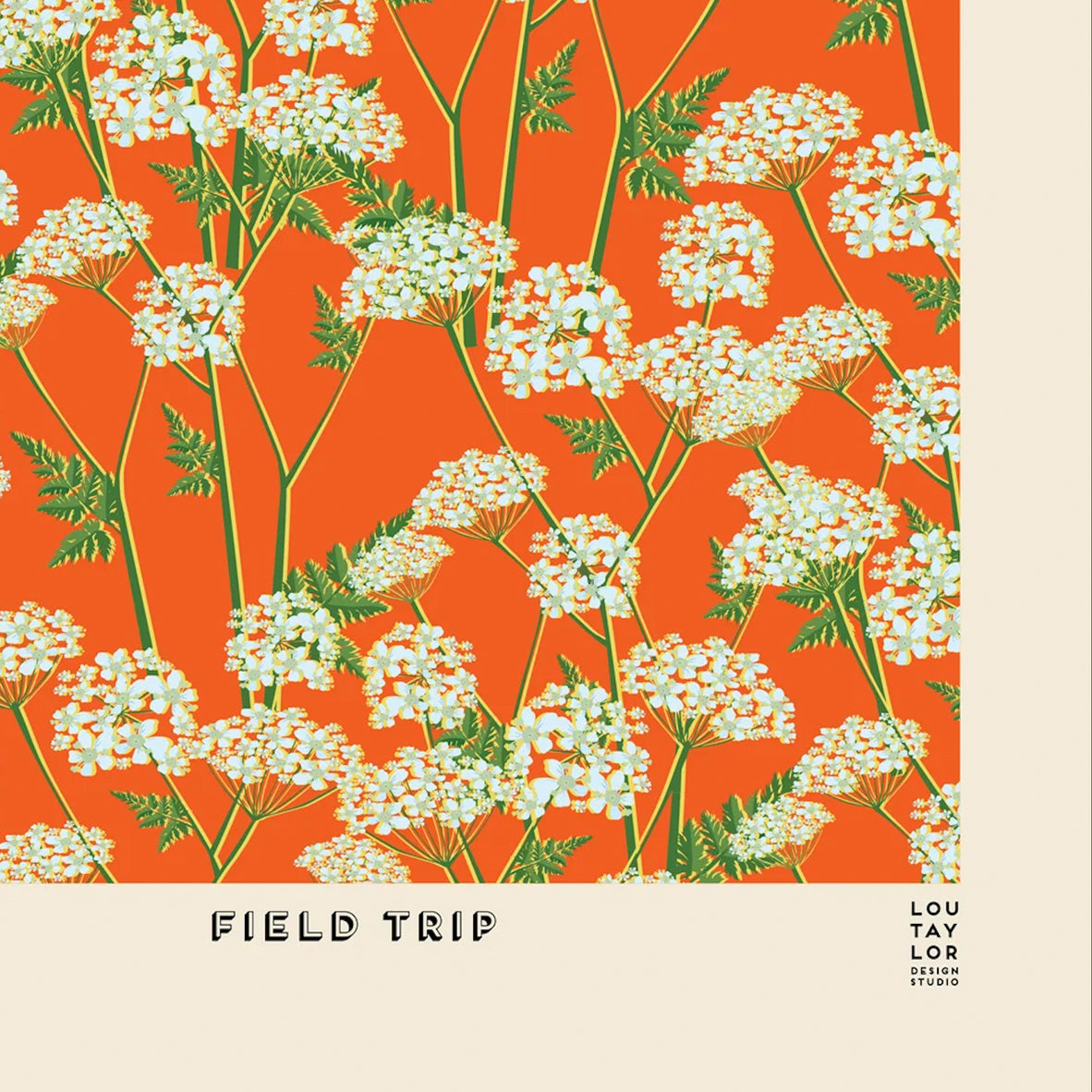 Field Trip Orange Lou Taylor Design Studio