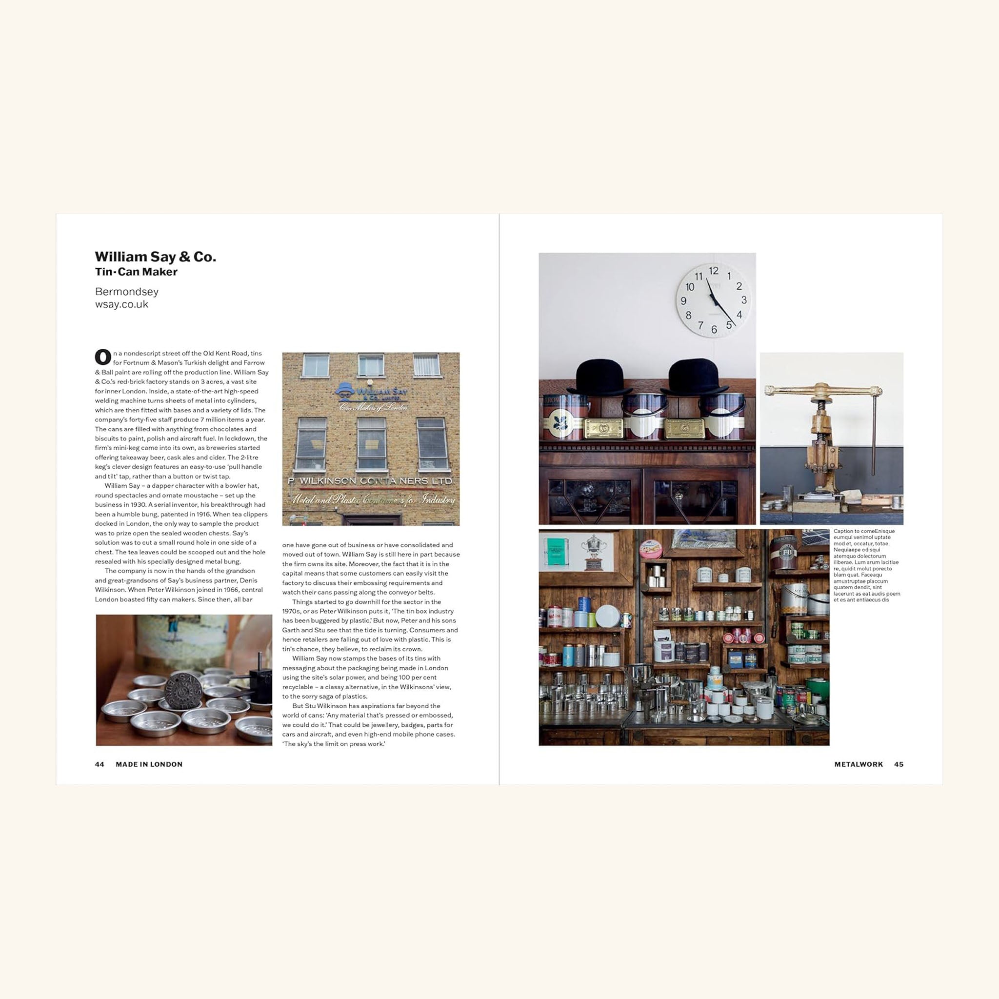 Made in London: From Workshops to Factories Carmel King, Clare Dowdy and Mark Brearley