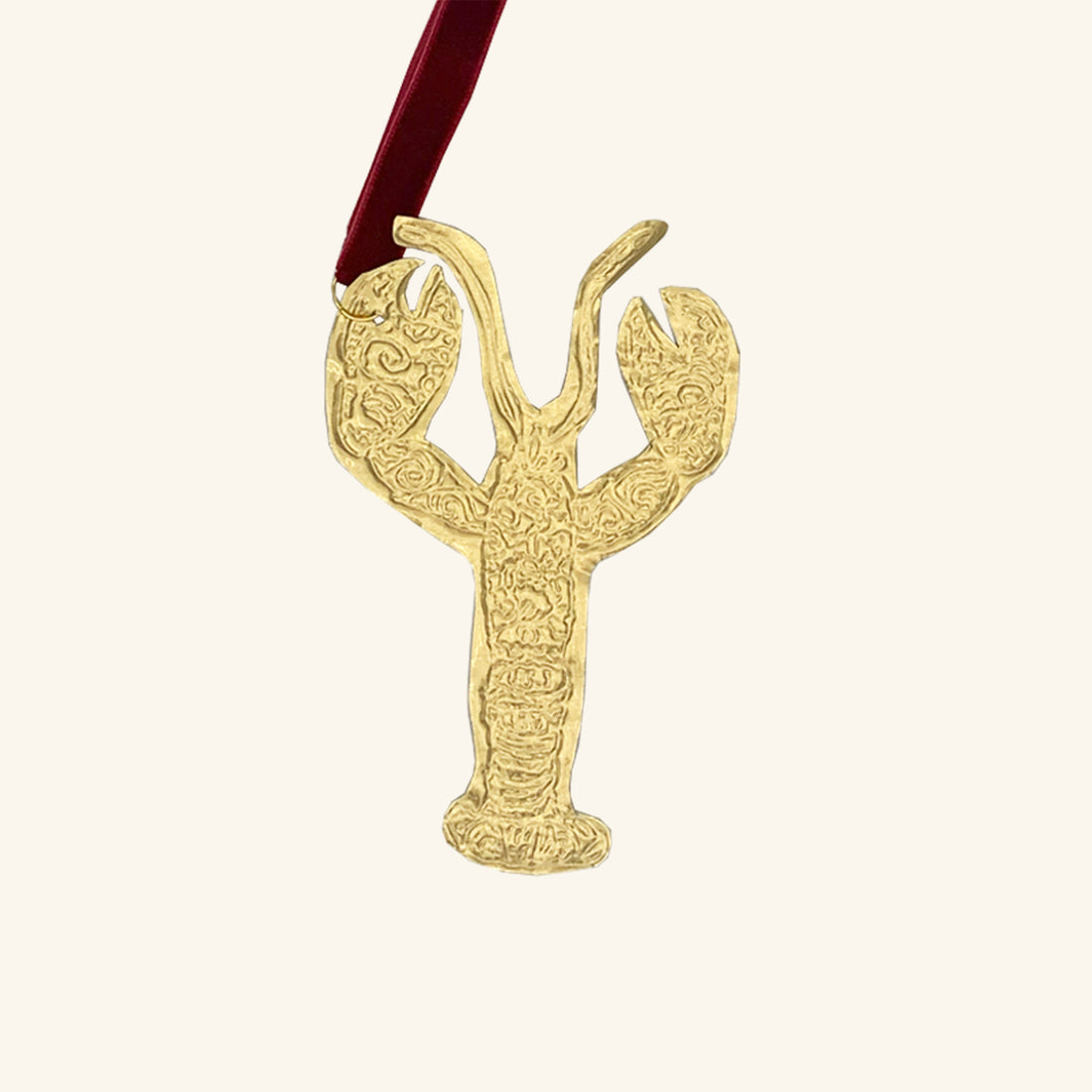 Bespoke Lobster Tin Decoration Megan Fatharly x LAMP LDN
