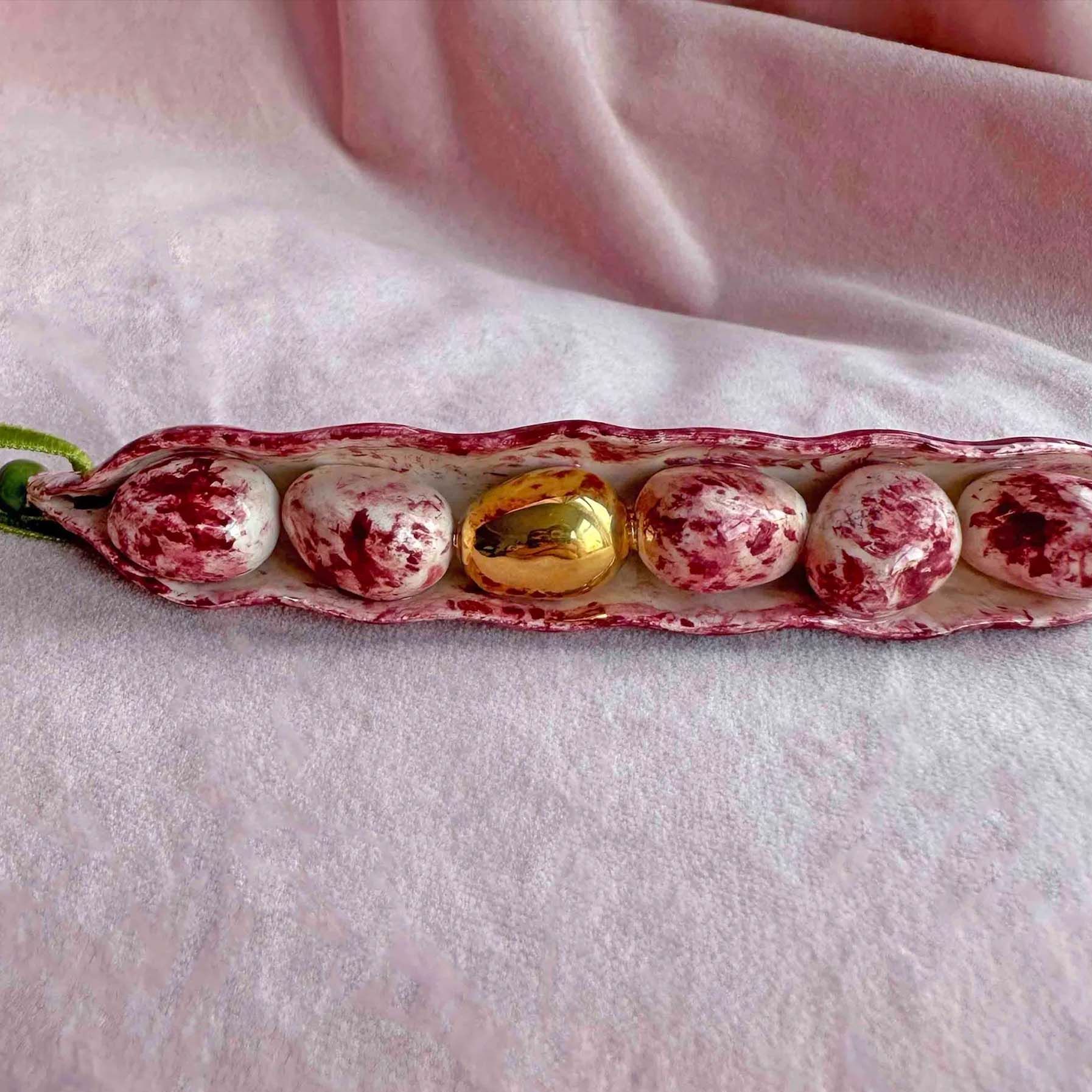 Ceramic Borlotti Bean