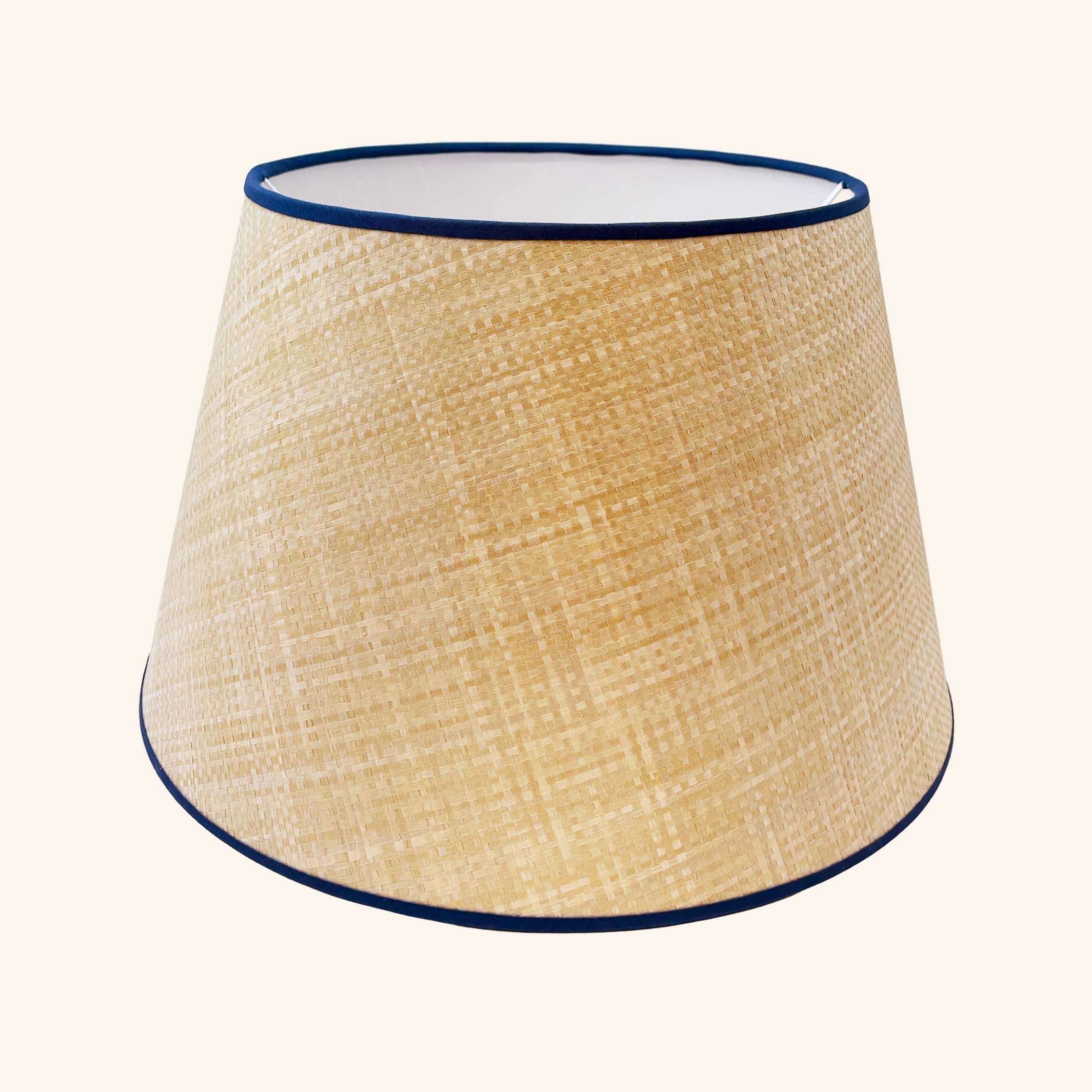 Woven Paper Raffia Lampshade