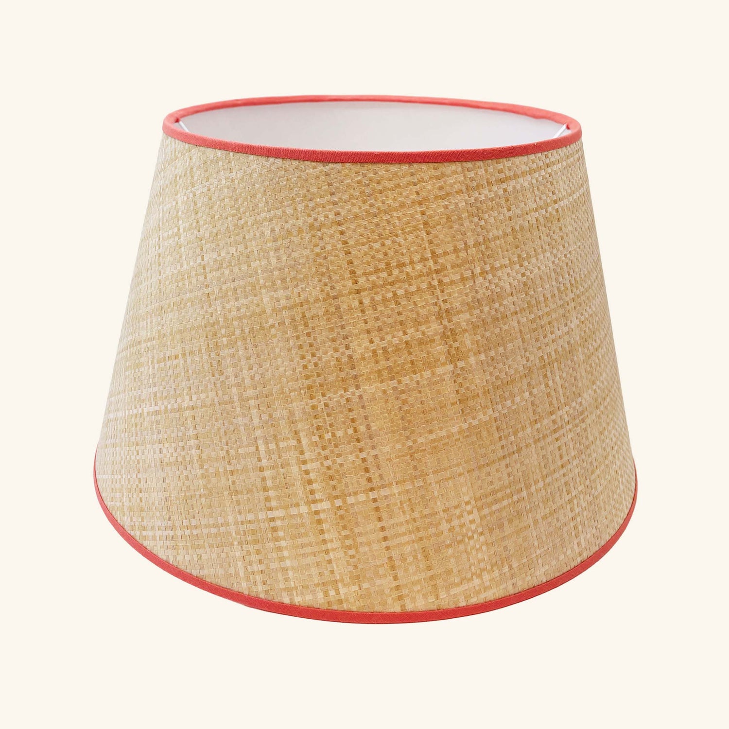 Woven Paper Raffia Lampshade