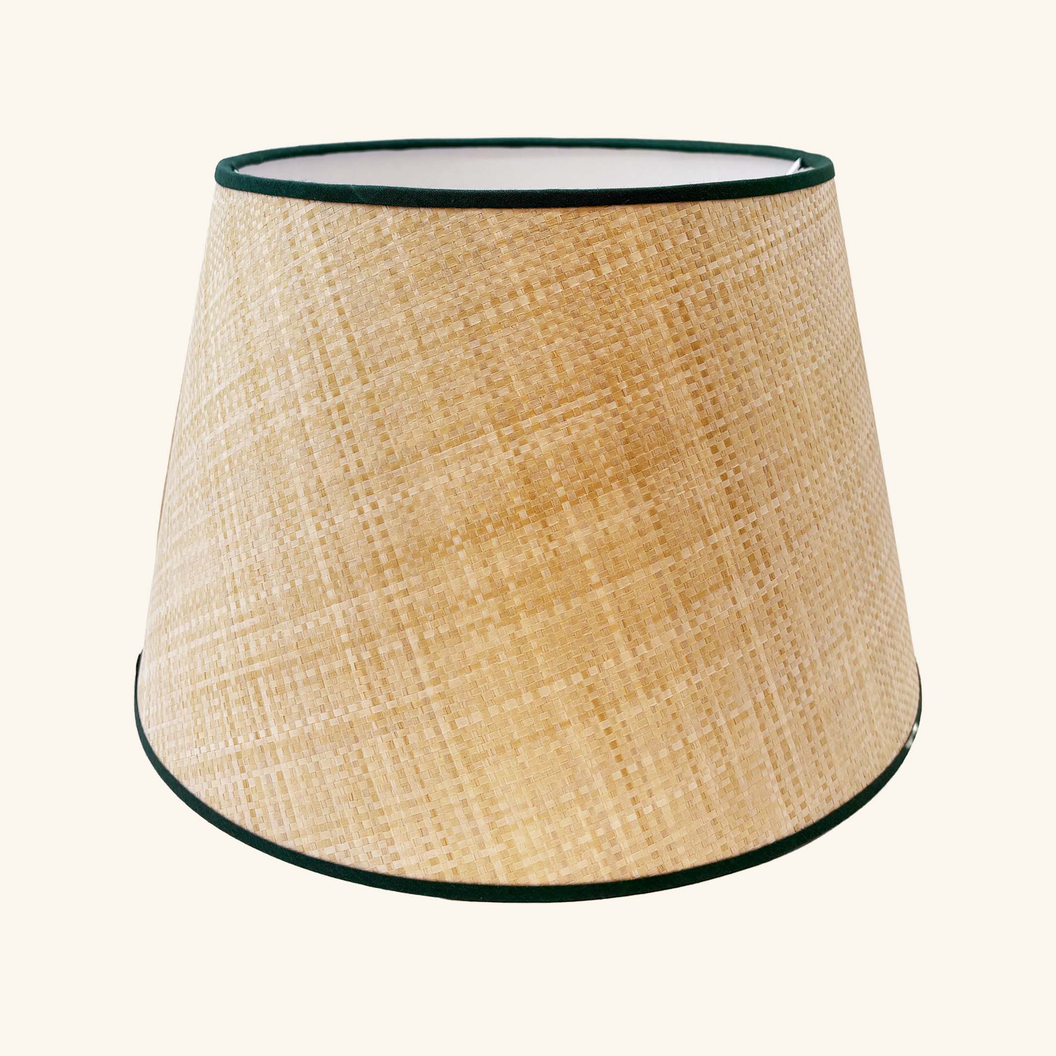 Woven Paper Raffia Lampshade