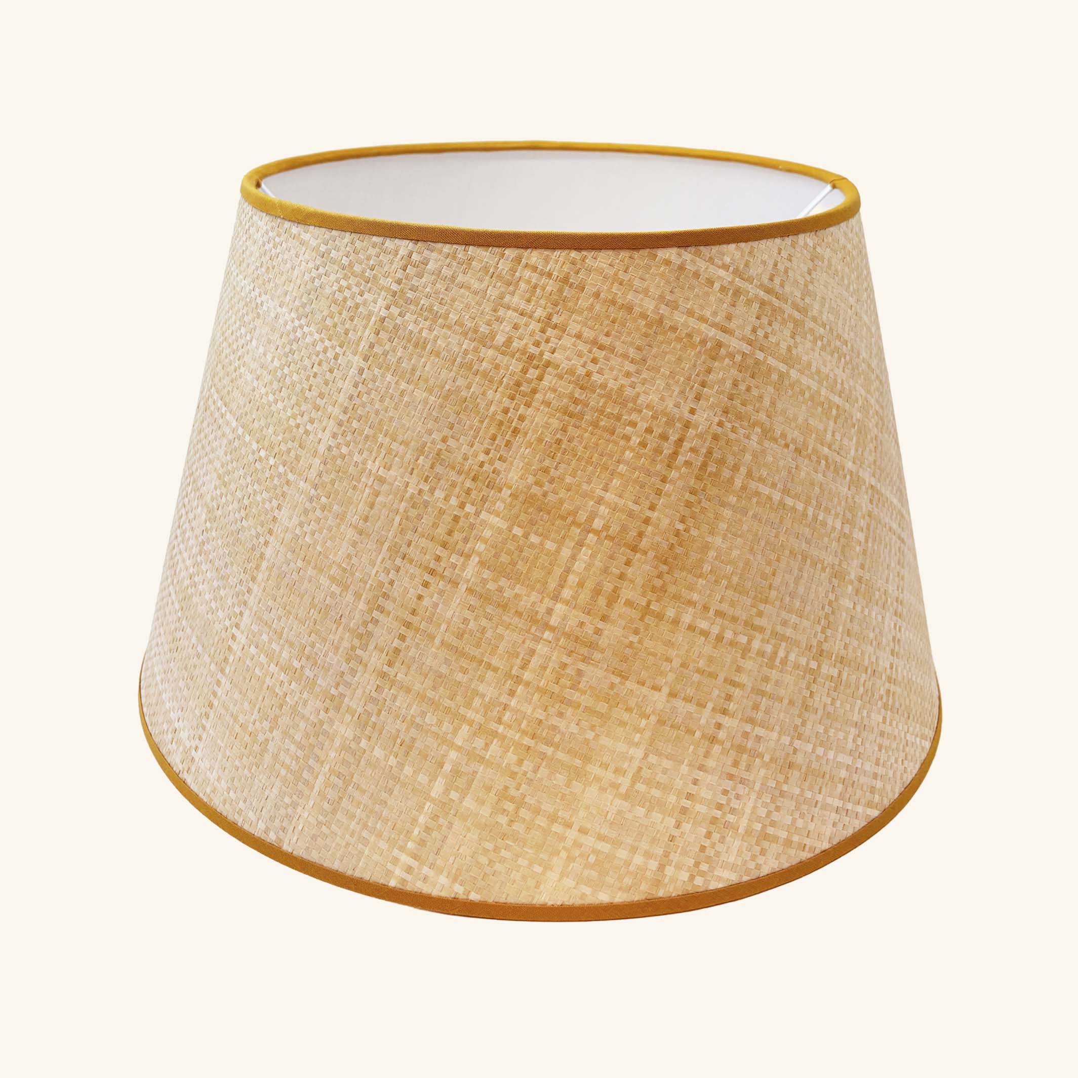 Woven Paper Raffia Lampshade