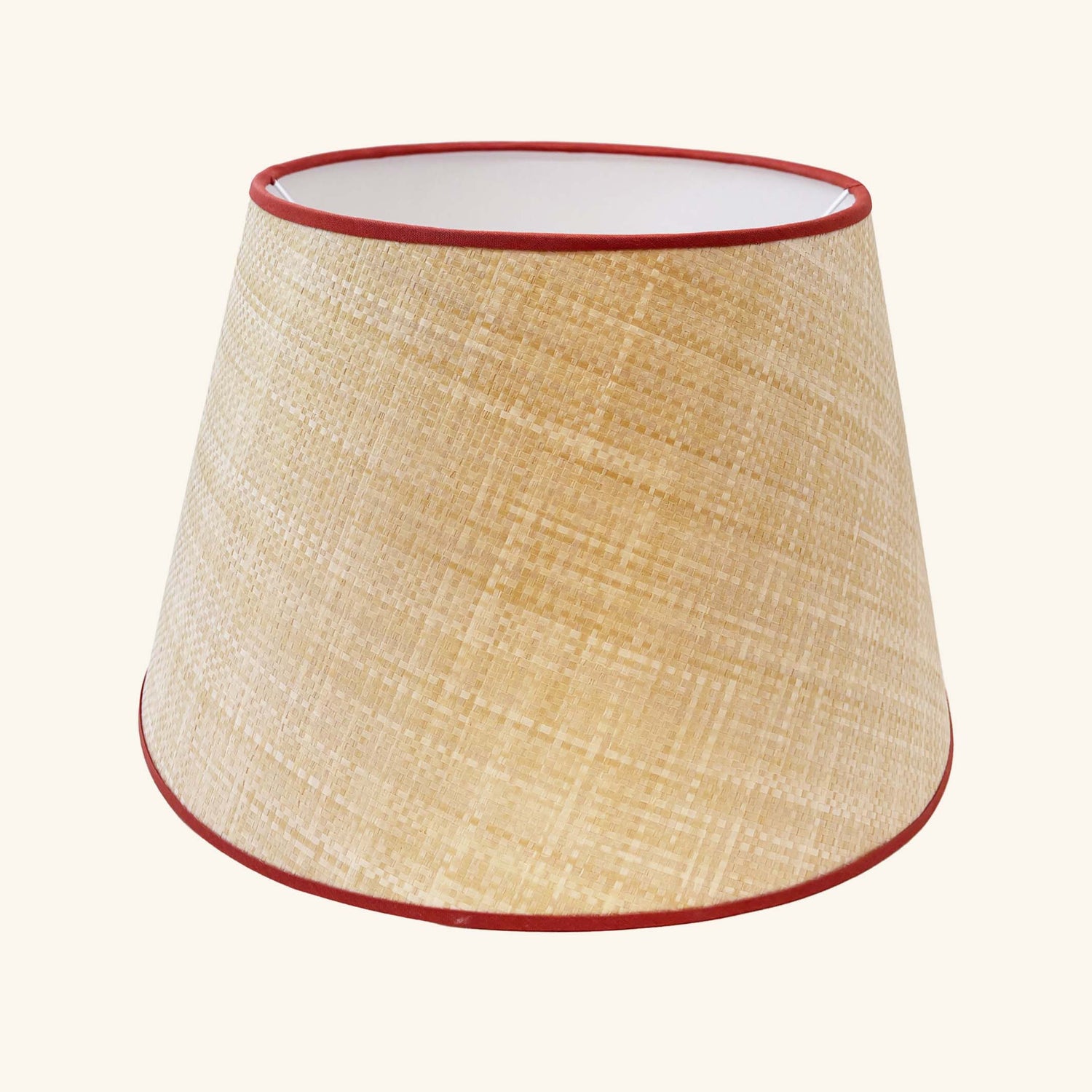 Woven Paper Raffia Lampshade