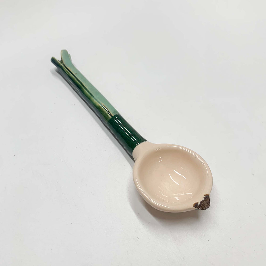 Ceramic Spring Onion Spoon