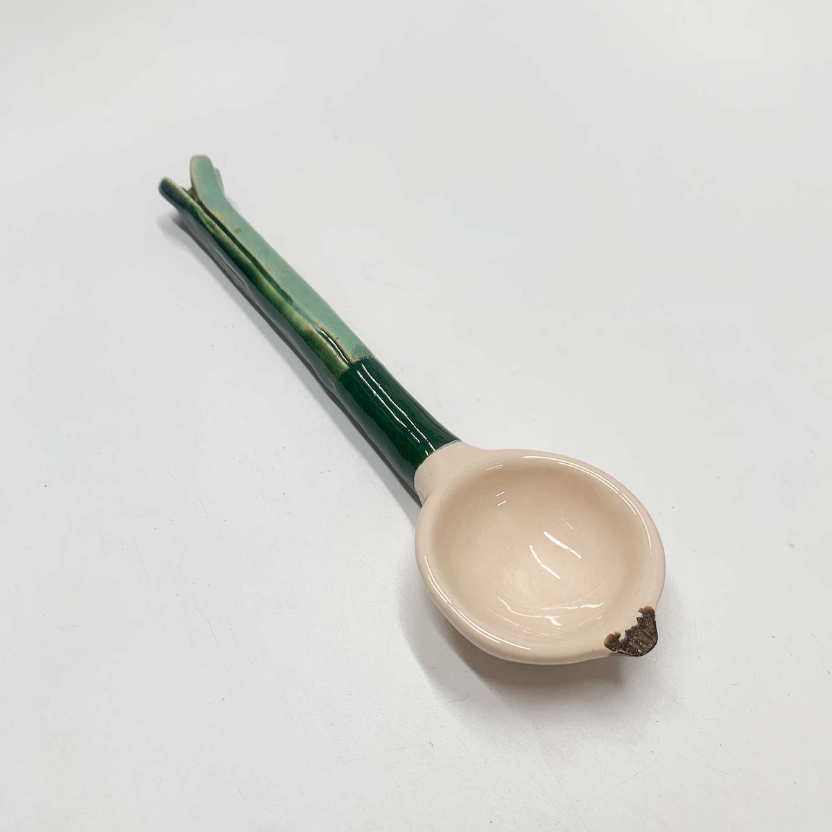 Ceramic Spring Onion Spoon