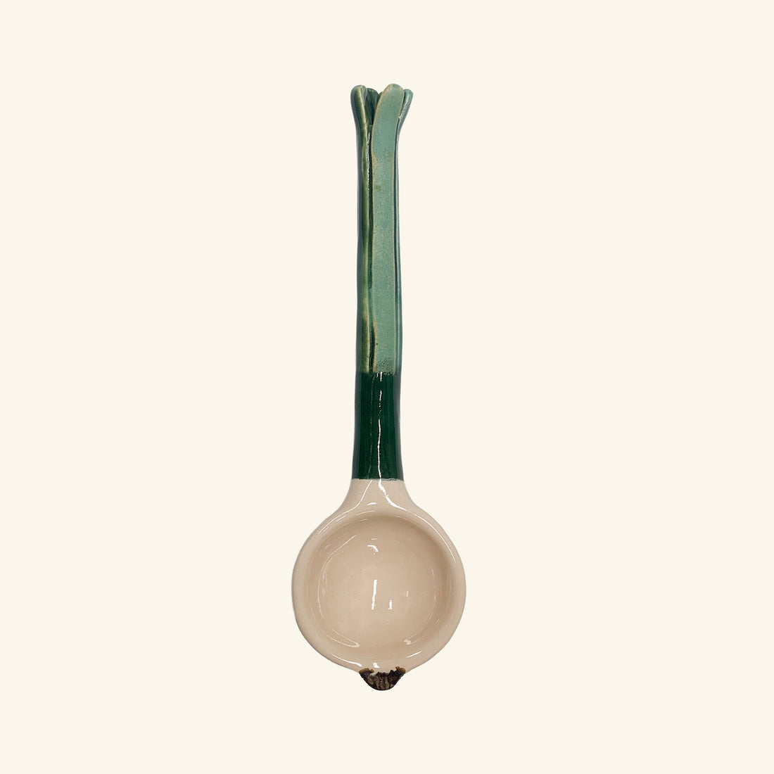 Ceramic Spring Onion Spoon