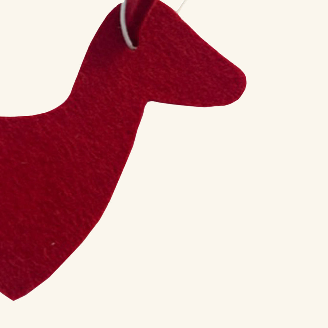 Deer Wool Felt Pendant