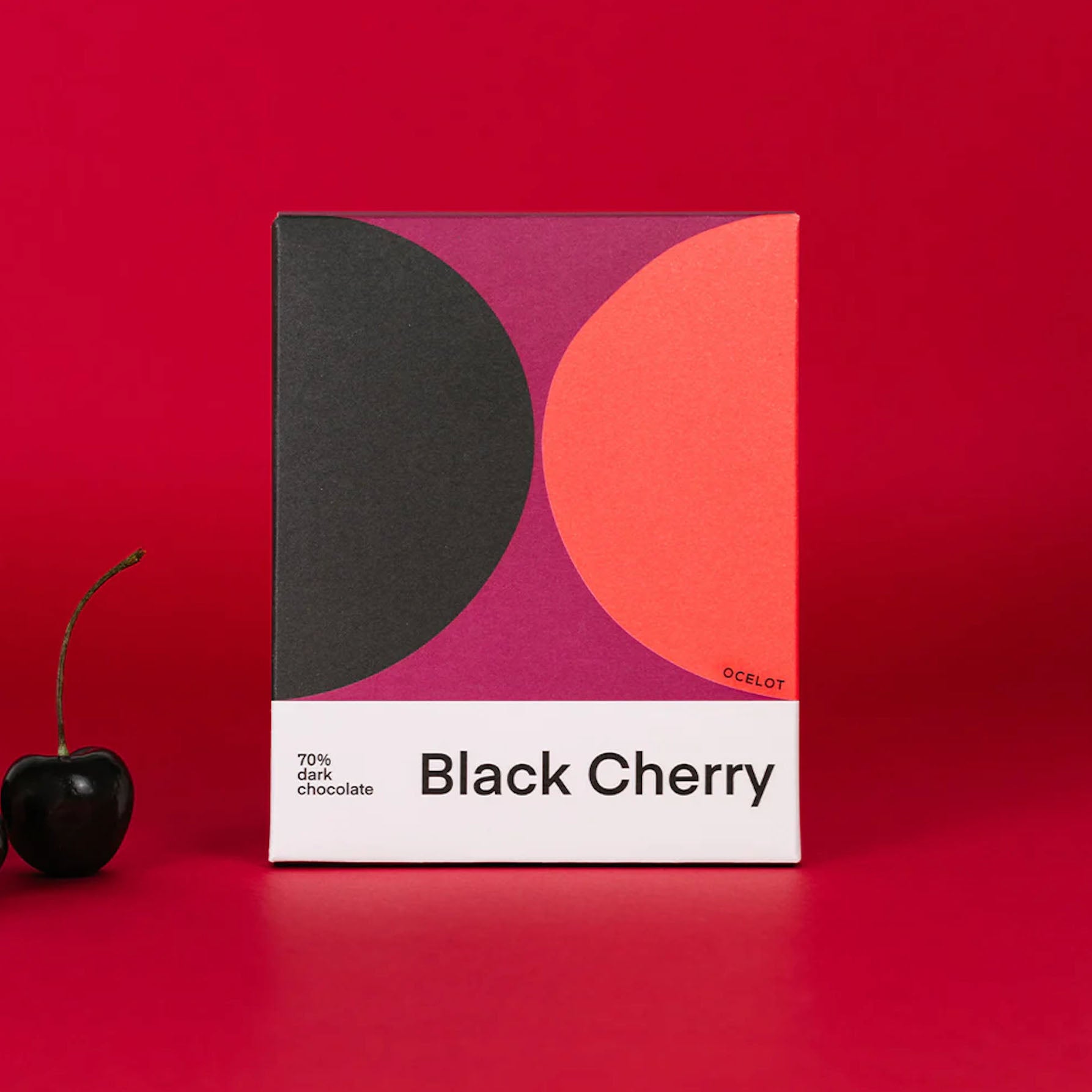 Black Cherry - Organic 70% Dark Chocolate, 70g