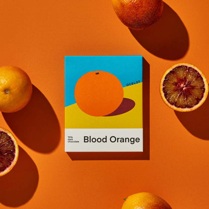 Blood Orange - Organic 70% Dark Chocolate, 70g