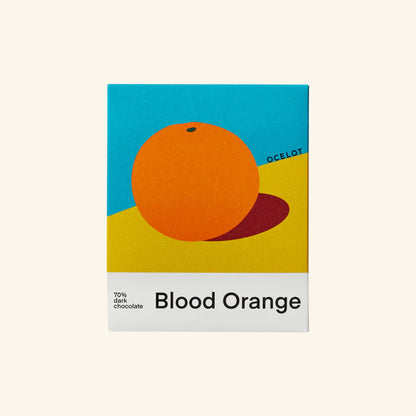 Blood Orange - Organic 70% Dark Chocolate, 70g