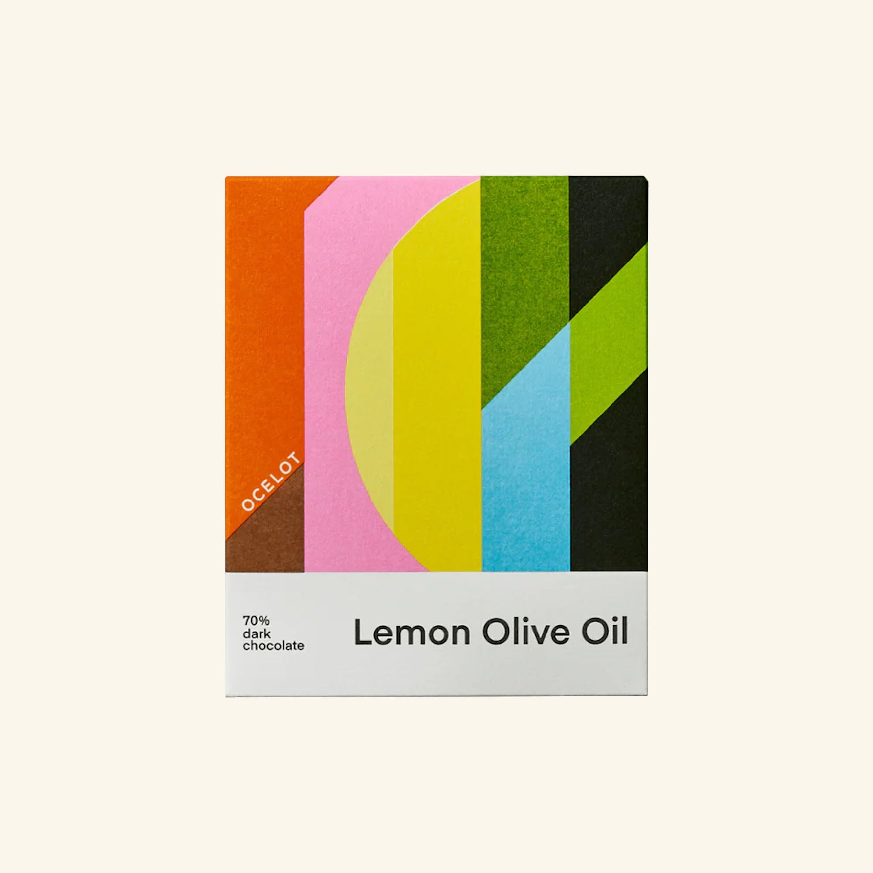 Lemon Olive Oil - Organic 70% Dark Chocolate Bar, 70g