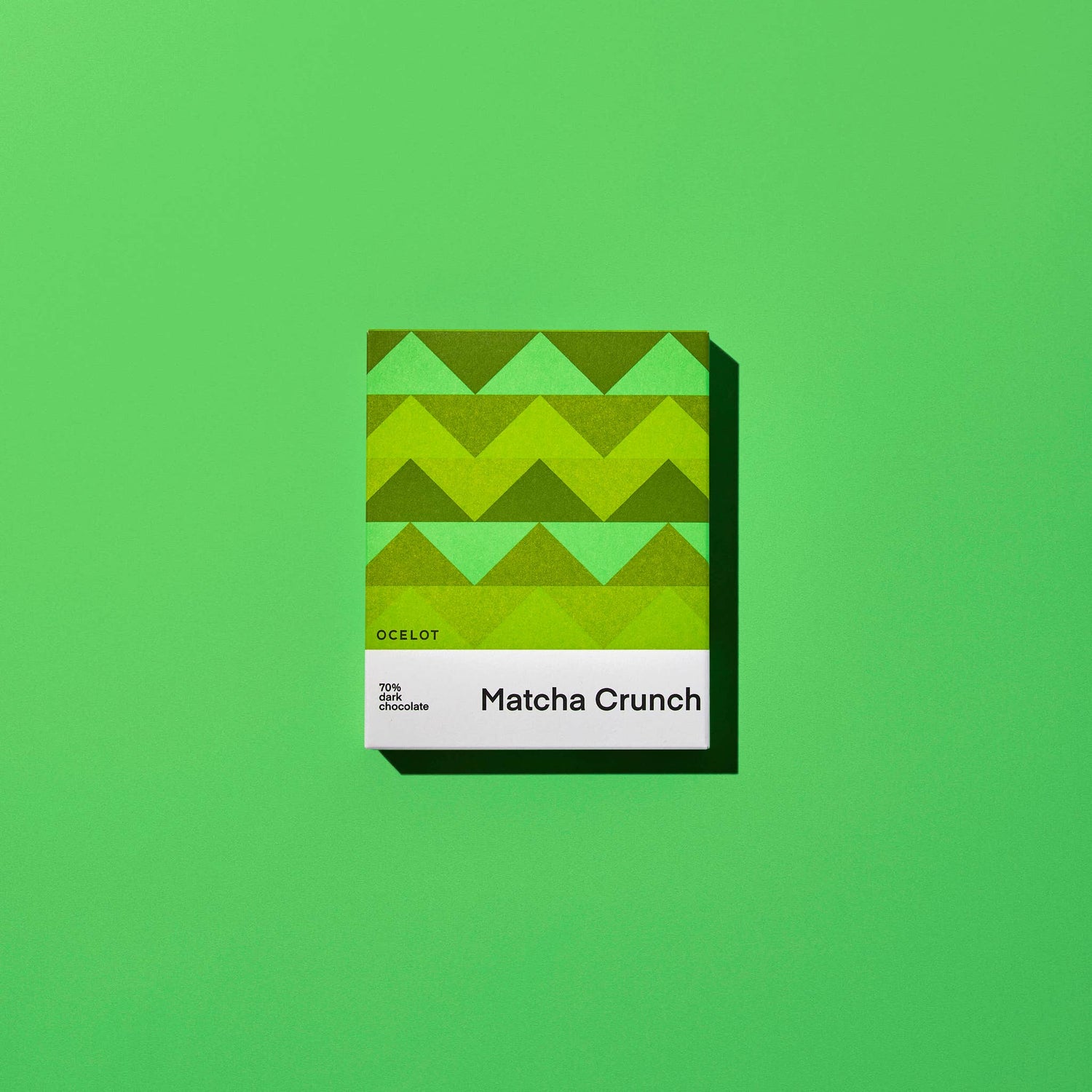 Matcha Crunch - Organic 70% Dark Chocolate, 70g