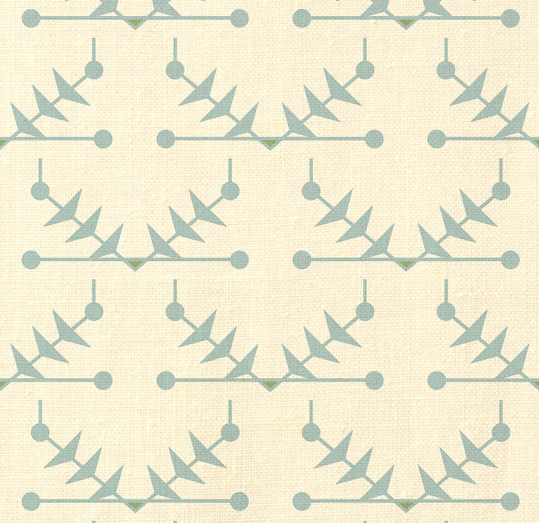 Atomic Trellis Fabric