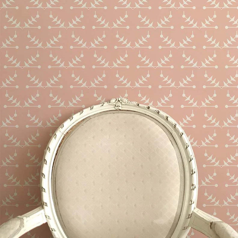 Atomic Trellis Wallpaper