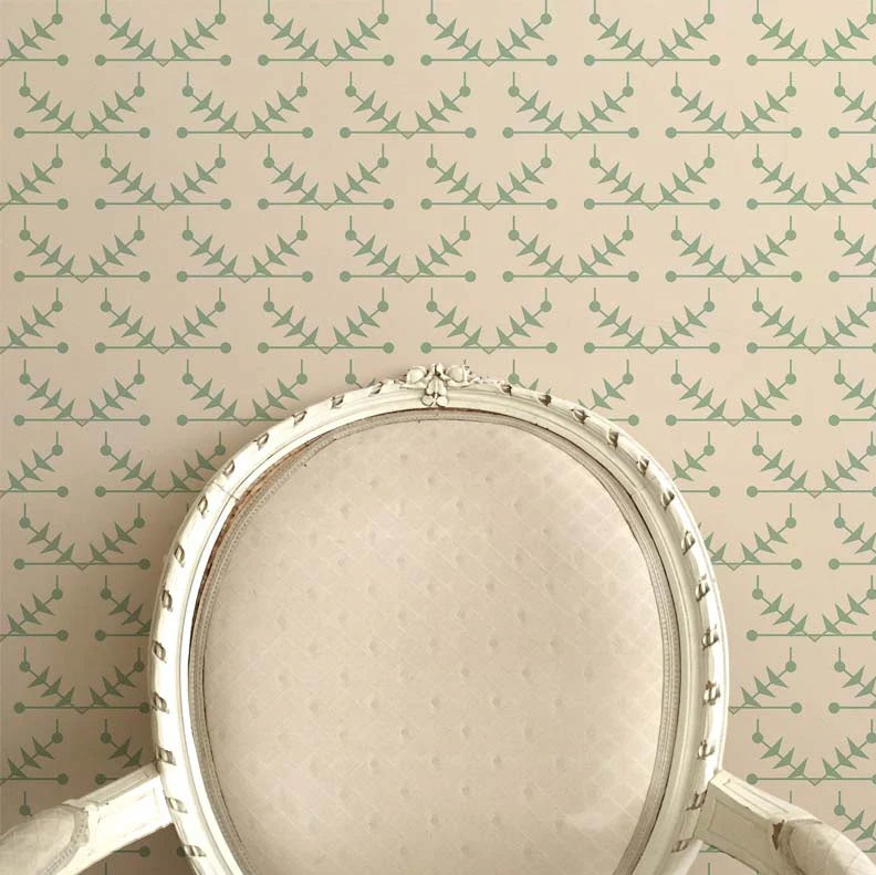 Atomic Trellis Wallpaper