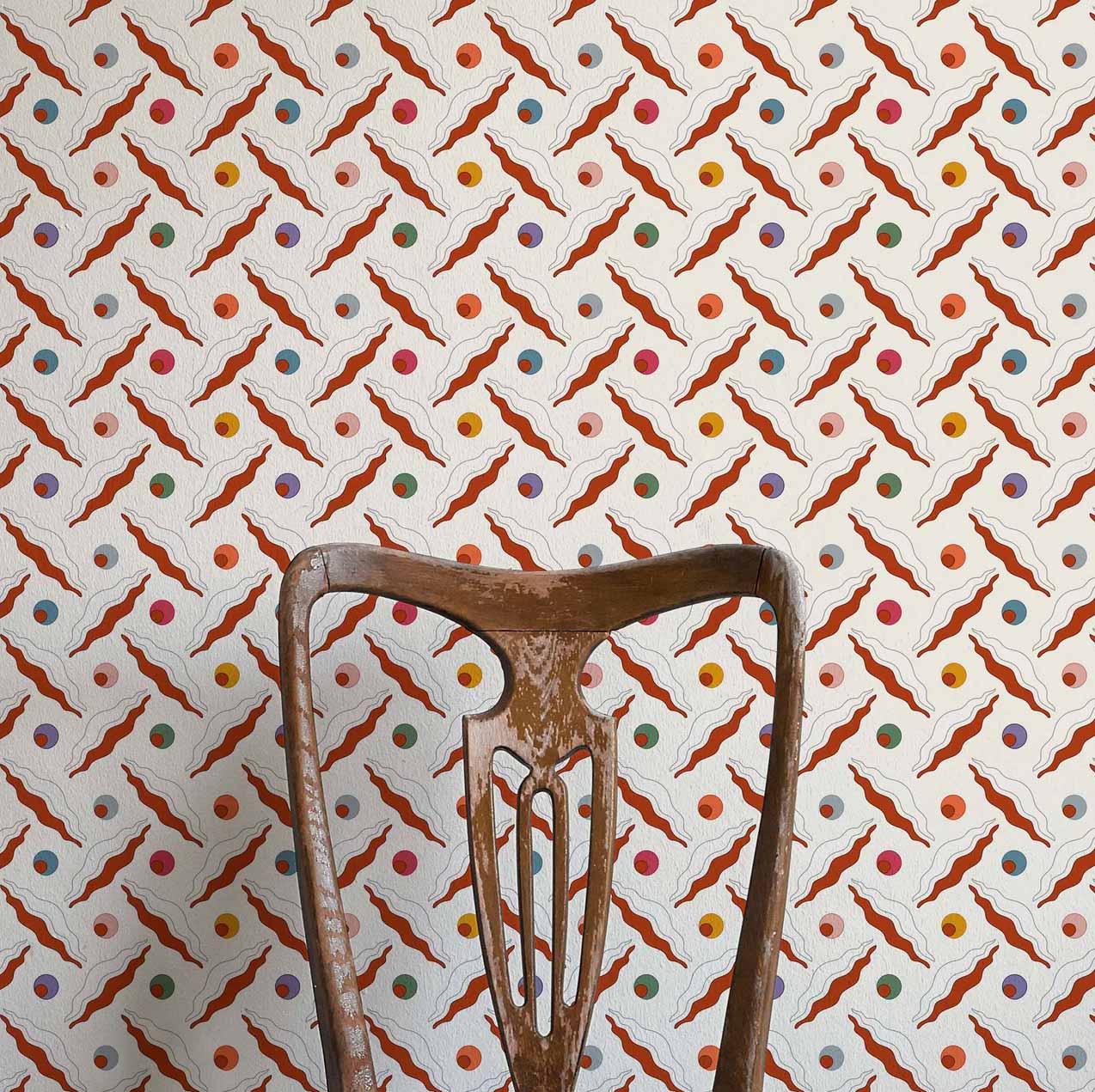Chintamani Trellis Wallpaper